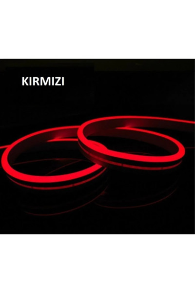 Ct-4555 12 волти неонски LED црвен 5 метри