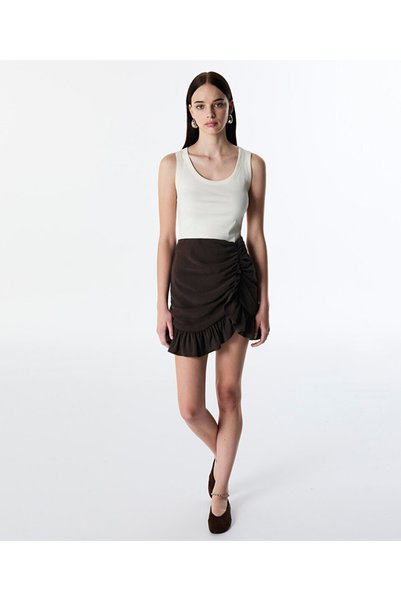 Double Piece Look Mini Dress
