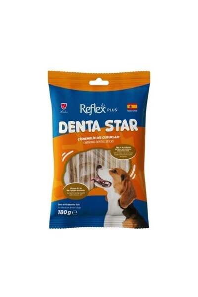 Plus Denta Star стапчиња за џвакање за заби за возрасни кучиња од средна раса 180 g