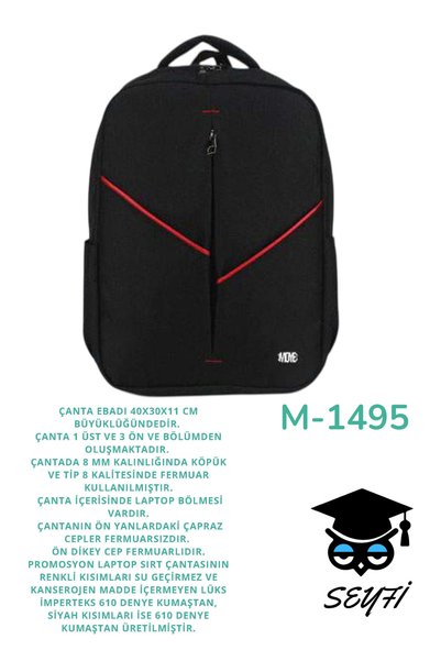 Document Notebook High School Middle School Primary School University Travel Bag 1St Class Waterproof Fabric