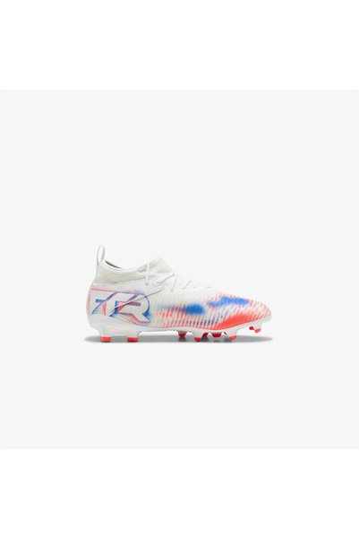 Future 8 Match Fg-Ag Kids White Turf Soccer Cleats