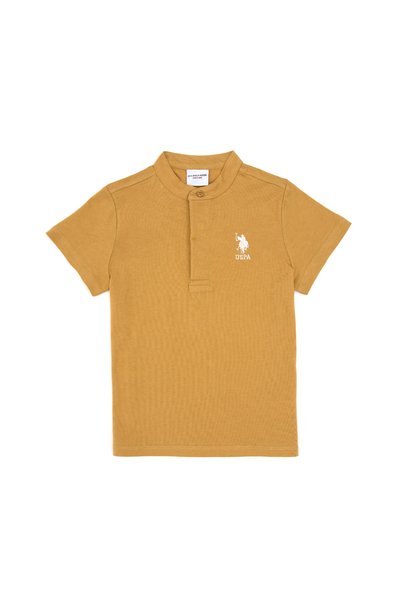 Boys' Mustard Crew Neck T-Shirt 50314940-VR151