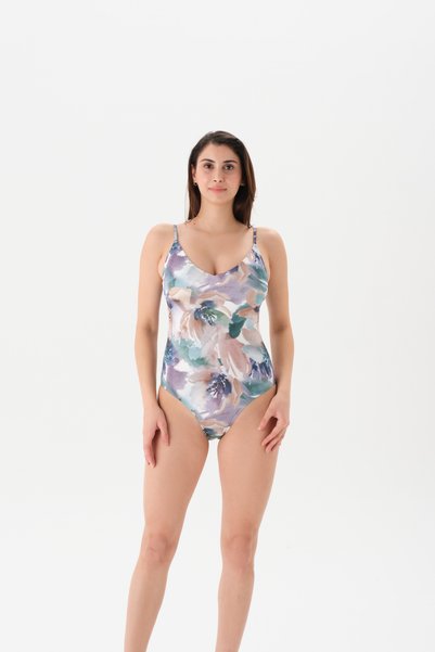 4174My V-Neck Swimsuits