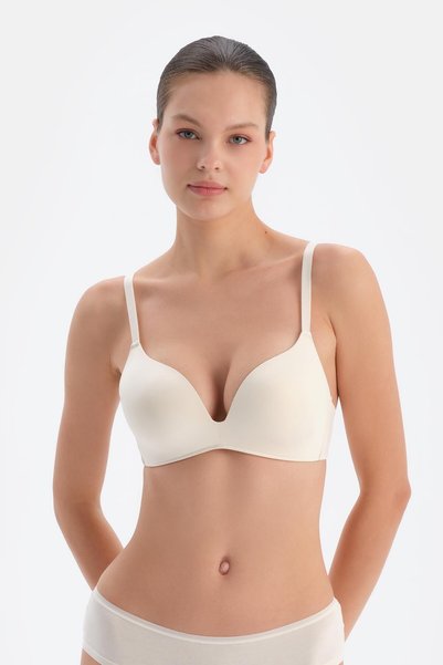 Ecru Hedda Soft Bra Without Underwire