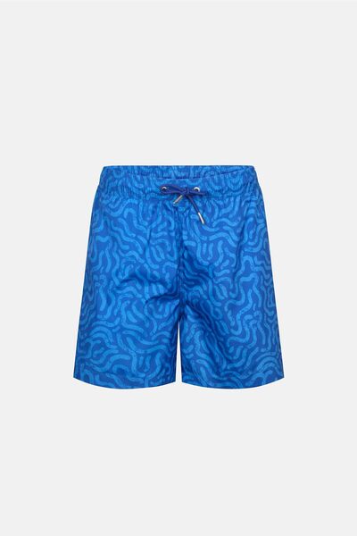 Multicolor Patterned Short Shorts