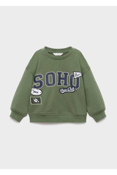 Sweatshirt with Track Print
