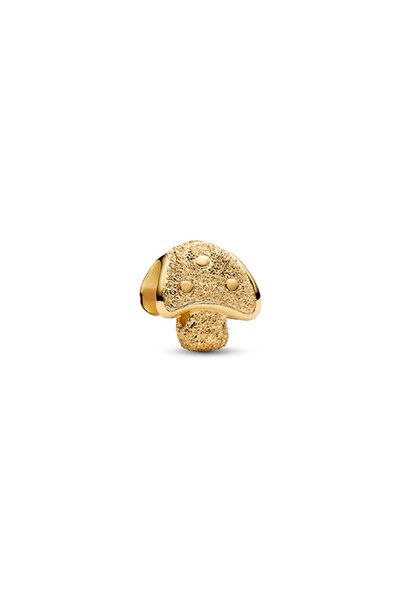 Textured Mushroom Mini Charm