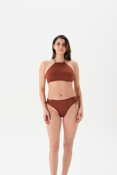 4318Bk Halter Neck Bikini Tk.