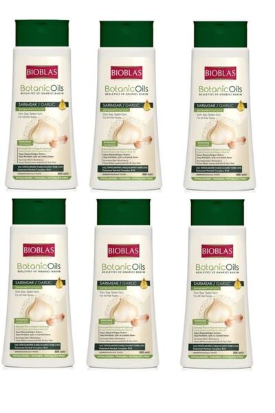 Botanic Oils Shampoo Garlic 300ml X 6 Pieces