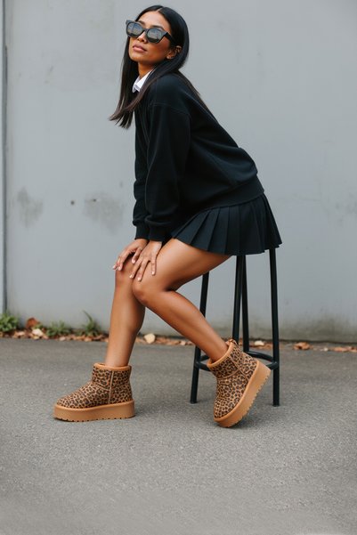 Ds.Snie C. Leopard Women's Boots