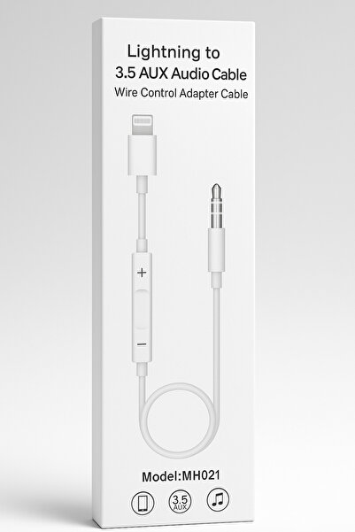 iPhone 7/8/Xs Max/11/12/13/14/Pro Max/Plus компатибилен со далечински управувач Lightning до 3.5mm приклучок Aux аудио