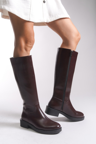 Thalorienna Women's Boots 00128847 Burgundy Rustic