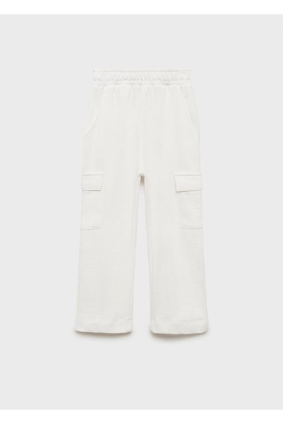 Broken White Girl's Trousers 77080386