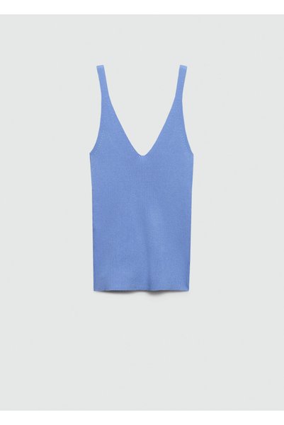 Sky Blue Women's Bustier 77160353