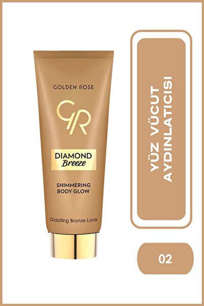Diamond Breeze хајлајтер за лице и тело 02 Dazzle Bronze сјај за тело 100 ml