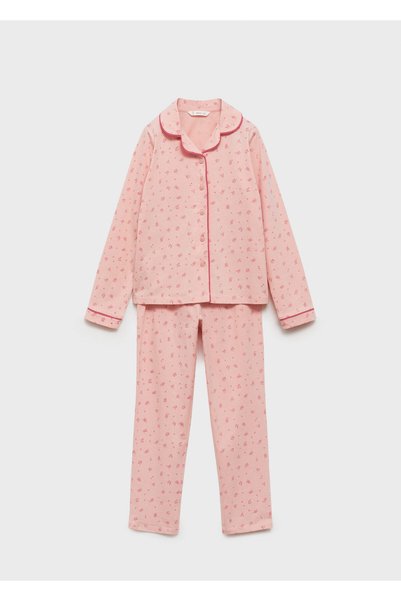 Pink Girl's Pajama Bottoms 77019034