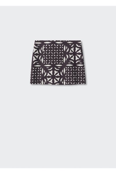 Embroidered Cotton Skirt