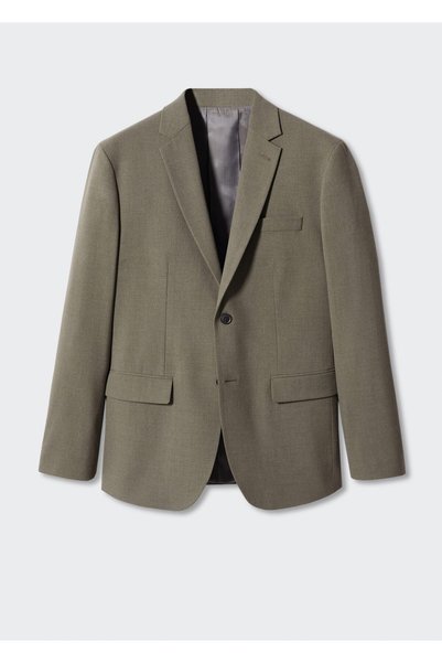 Pastel Green Men's Blazer Jacket 57040545