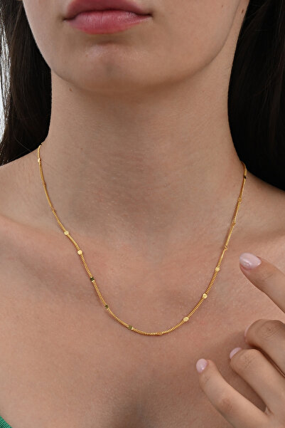 Сребрена позлатена гурме ланец со светки. Sgtl10625gold