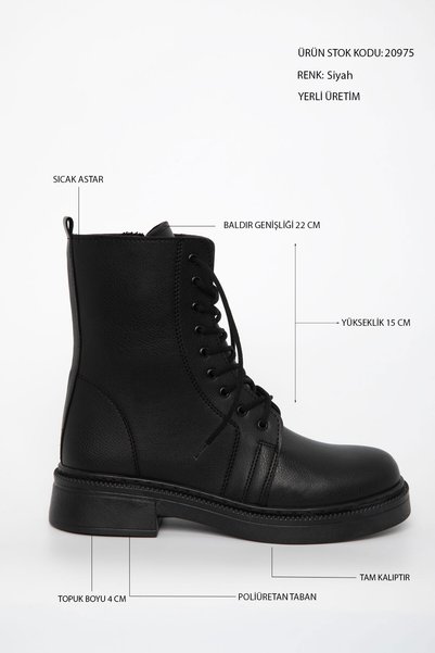 Black Women's Boots & Booties 20975