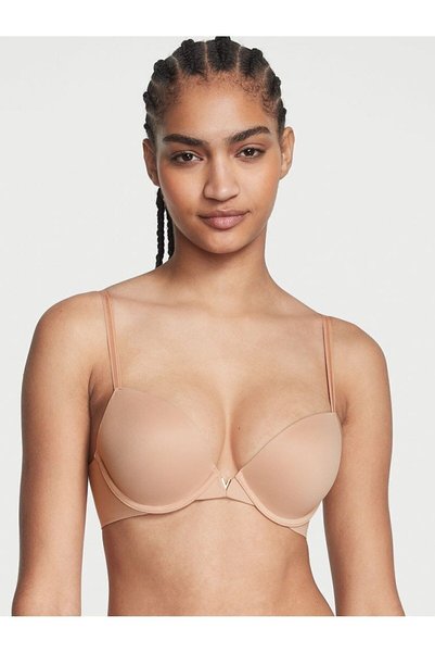 Push-Up Deep Low-Cut Bra