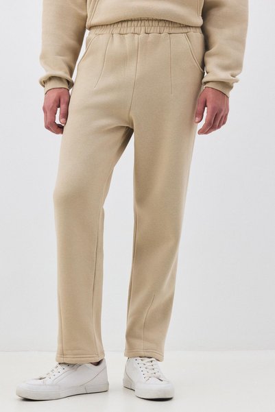 Men's Premium Pocket Detailed Sweatpants Stone 2033