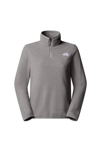 W Glacier Fleece 1/4 Zip Jacket Women's Jacket Nf0A8D2Jcqi1 Grey-M
