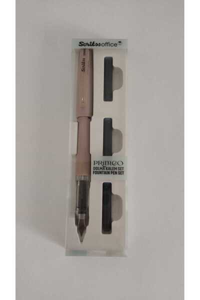 Premi̇o Fountain Pen Single Box-Latte+ 1 Cartridge Gift
