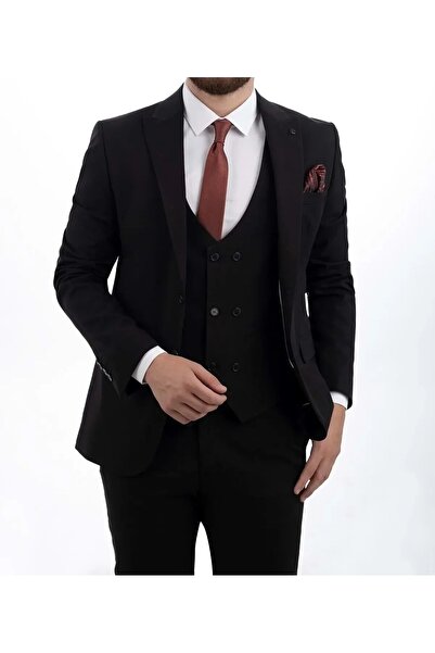 МАШКИ СПОРТСКИ КОСТУМ СО ЕЛЕК SLIM FIT_ЦРН