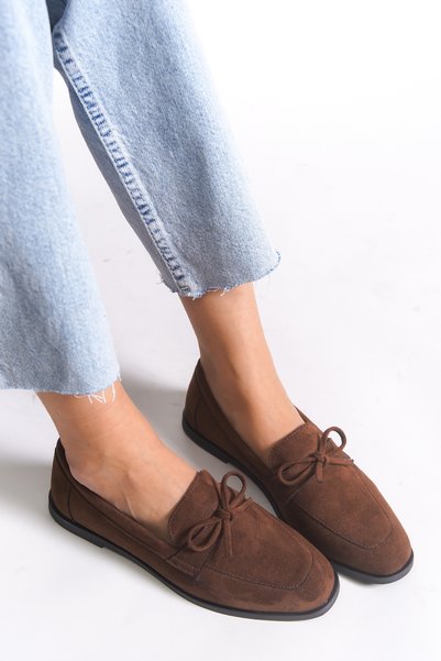 Adara Rosa Orthopedic Women's Ballerinas 001295Ballerinas Brown Suede