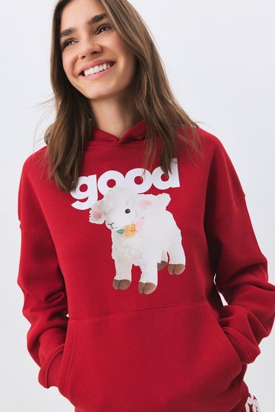 Unisex Good Sweatshirt Red