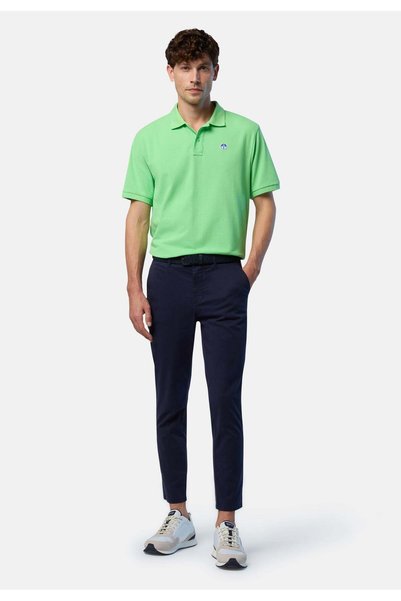 Polo Neck 100% Cotton T-Shirt