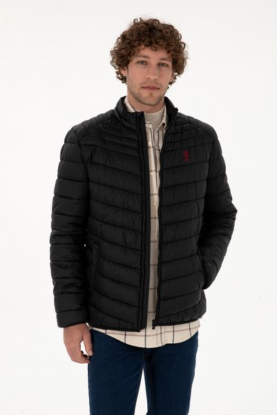 Men's Black Coat 50312001-Vr046