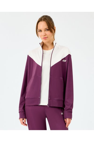 W Track Suit Women's Bordeaux Tracksuit Set S212251-3877