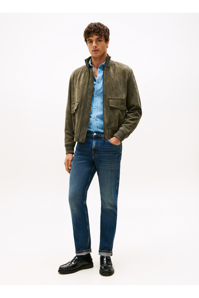 Normal Waist Normal Leg Normal Men's Denim Pants Mw0Mw403531A7_Straight Denton Str