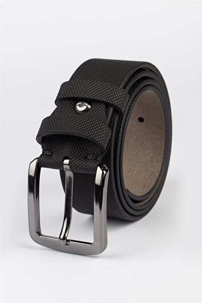 Машки спортски црн каиш 4 cm