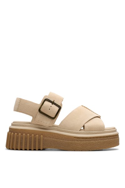 Leather Ecru Women's Sandals 26181202