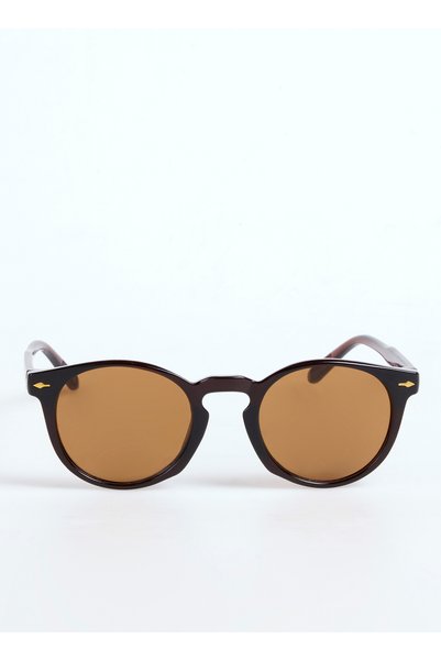 Brown Unisex Sunglasses Alor