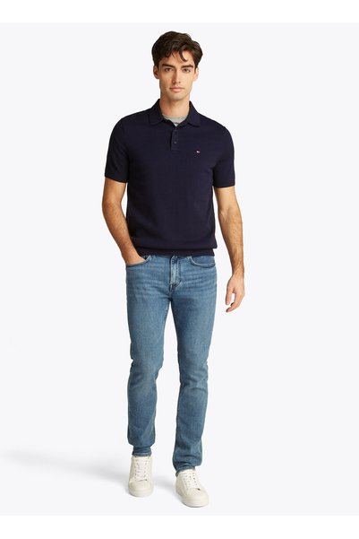 Blue Men's Sweater Mw0Mw37396Dw5