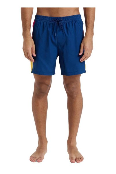 Eqyjv04136 Everyday Holmes Volley 1 Blue Normal Waist Standard Mold Men Shorts Swimwear