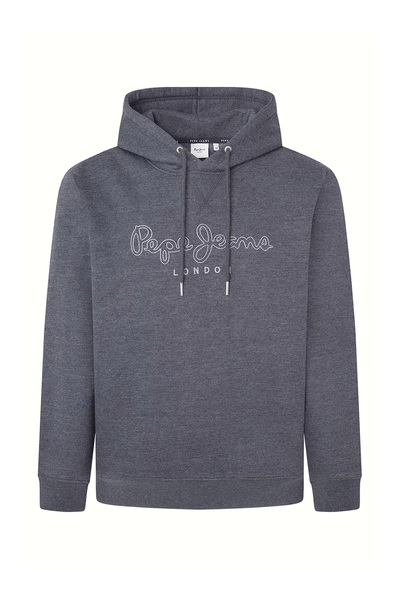 Hooded Collar Gray Men's Sweatshirt Pm582718-961 New Nouvel Hoodie