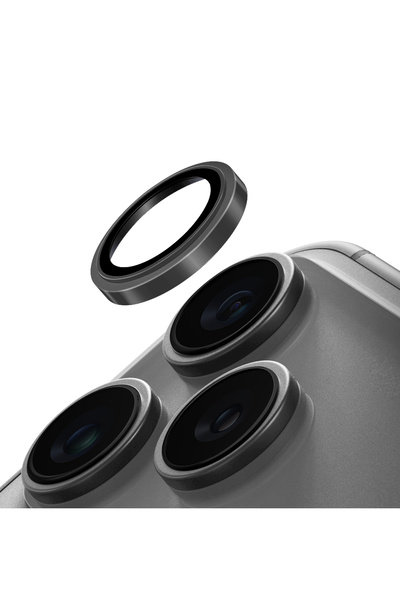 Iphone 17 Pro / Iphone 17 Pro Max заштитник за леќи сафирно стакло Optix Prime челична издржлива рамка