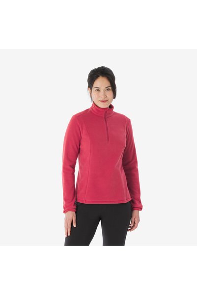 Quechua Women's Outdoor Fleece Jacket - Pink - Mh100