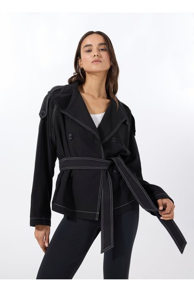Regular Black Women's Jacket 50536642