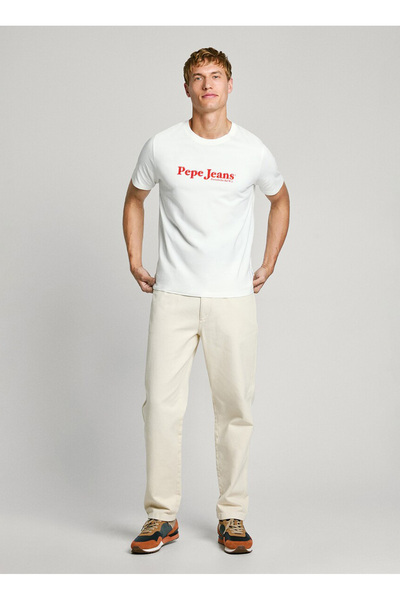Crew Neck Off White Men's T-Shirt Pm509649-803 Somers Tee