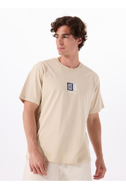 Crew Neck Gray Men's T-Shirt 12288516_JORMINDFUL TEE SS CREW NEC
