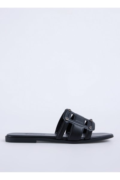 Black Women's Slippers Dervla