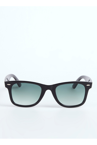 Black Unisex Sunglasses Awen