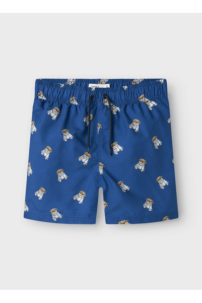 Name İt Navy Blue Boy's Shorts Swimwear 13213886