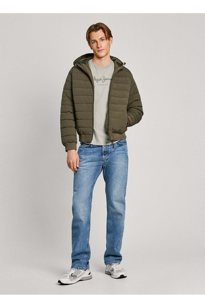 Green Men's Coat Pm403026-676 Tomek